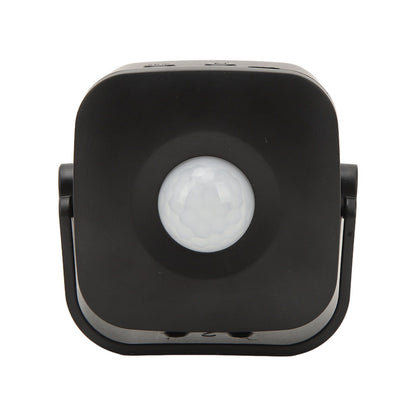 Entrance Welcome Doorbell Infrared Motion Sensor Alarm Detector Audio Player for Shop Store Black V1294-YM0521-3113230070811