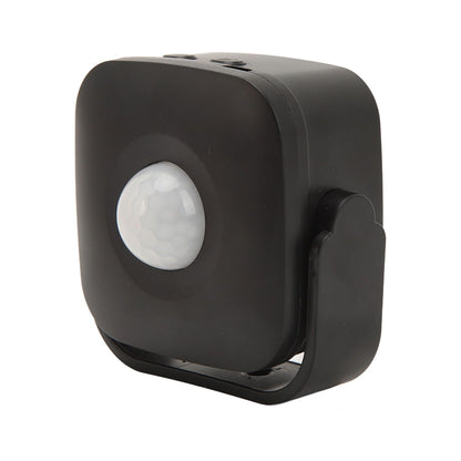Entrance Welcome Doorbell Infrared Motion Sensor Alarm Detector Audio Player for Shop Store Black V1294-YM0521-3113230070811