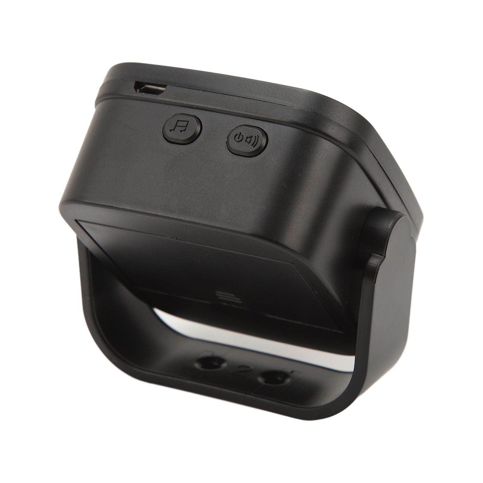 Entrance Welcome Doorbell Infrared Motion Sensor Alarm Detector Audio Player for Shop Store Black V1294-YM0521-3113230070811