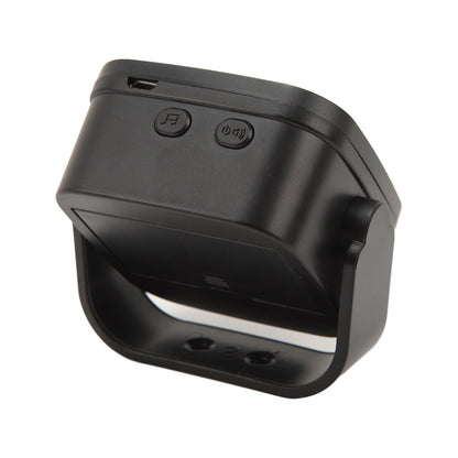 Entrance Welcome Doorbell Infrared Motion Sensor Alarm Detector Audio Player for Shop Store Black V1294-YM0521-3113230070811