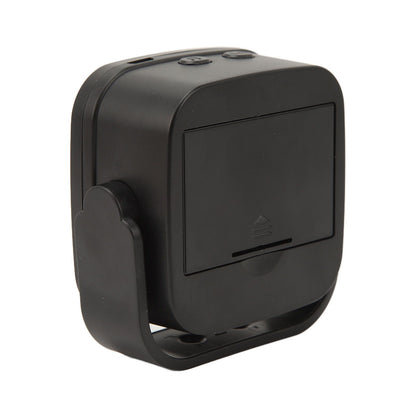 Entrance Welcome Doorbell Infrared Motion Sensor Alarm Detector Audio Player for Shop Store Black V1294-YM0521-3113230070811