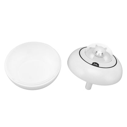 Mini Humidifier Cute Cat Sculpture Portable Quiet Desktop Air Humidifier for Home Office USB Plug in White V1294-YM0521-3113230072712