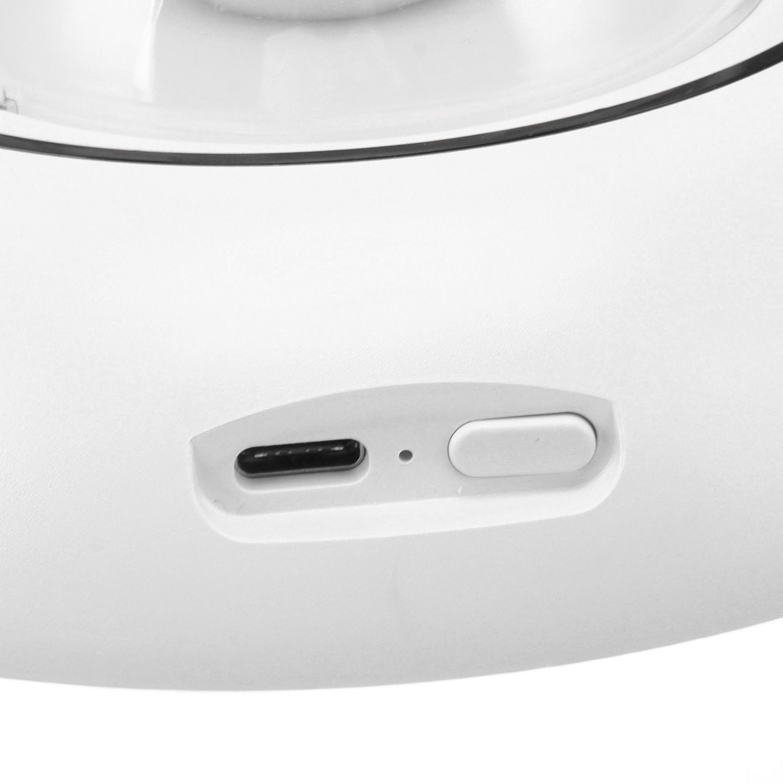 Mini Humidifier Cute Cat Sculpture Portable Quiet Desktop Air Humidifier for Home Office USB Plug in White V1294-YM0521-3113230072712