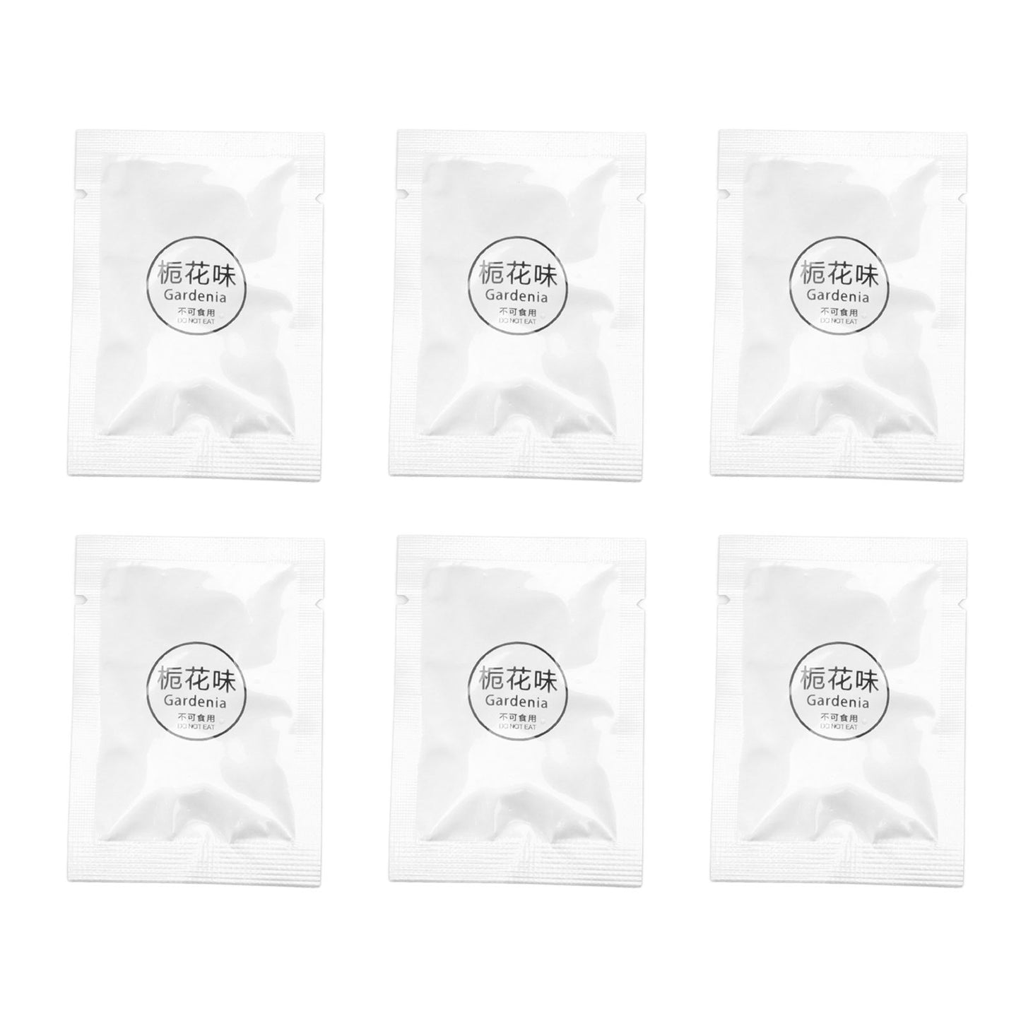 6 Pack Car Fragrance Replacement Tablets Portable Air Vent Clip Replacement Pads for Car Accessories Gardenia V1294-YM0521-3113230075415