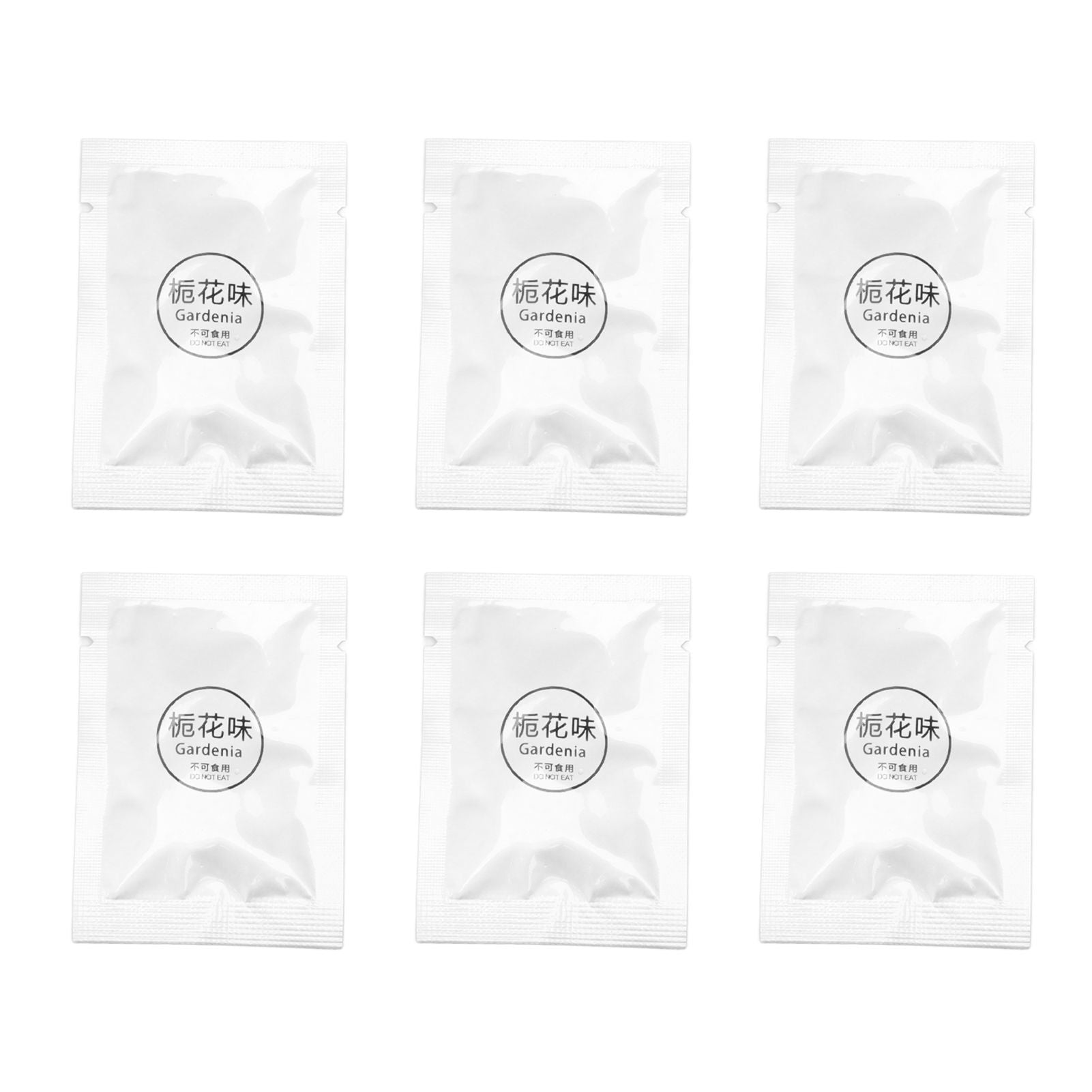 6 Pack Car Fragrance Replacement Tablets Portable Air Vent Clip Replacement Pads for Car Accessories Gardenia V1294-YM0521-3113230075415