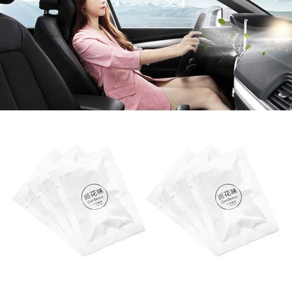 6 Pack Car Fragrance Replacement Tablets Portable Air Vent Clip Replacement Pads for Car Accessories Gardenia V1294-YM0521-3113230075415