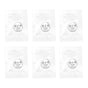 6 Pack Car Fragrance Replacement Tablets Portable Air Vent Clip Replacement Pads for Car Accessories Lavender V1294-YM0521-3113230075418