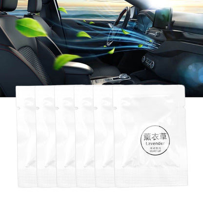 6 Pack Car Fragrance Replacement Tablets Portable Air Vent Clip Replacement Pads for Car Accessories Lavender V1294-YM0521-3113230075418