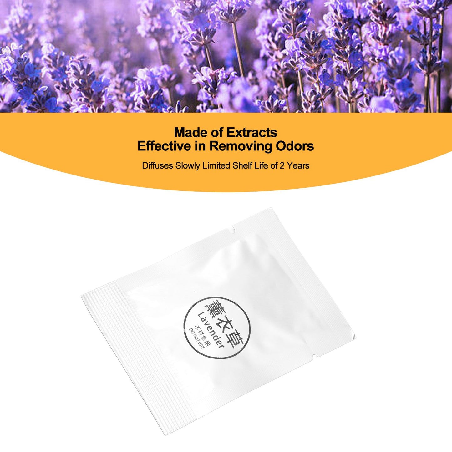 6 Pack Car Fragrance Replacement Tablets Portable Air Vent Clip Replacement Pads for Car Accessories Lavender V1294-YM0521-3113230075418