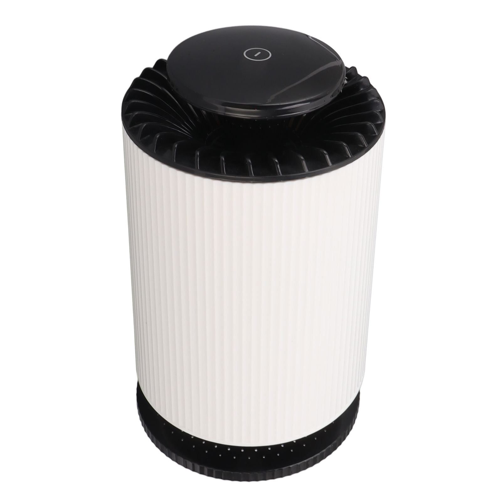 Home Air Purifier Desktop Air Cleaner Small Table Lamp with Filter for Bedroom Office Elegant White V1294-YM0521-3113230076211