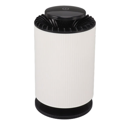 Home Air Purifier Desktop Air Cleaner Small Table Lamp with Filter for Bedroom Office Elegant White V1294-YM0521-3113230076211