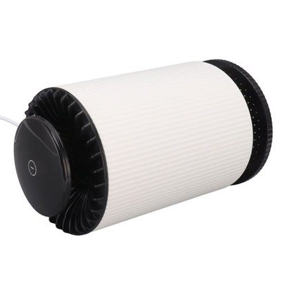 Home Air Purifier Desktop Air Cleaner Small Table Lamp with Filter for Bedroom Office Elegant White V1294-YM0521-3113230076211