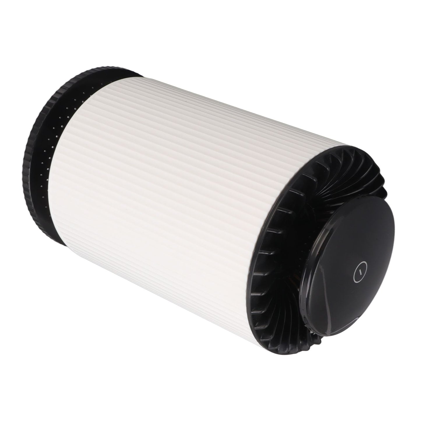Home Air Purifier Desktop Air Cleaner Small Table Lamp with Filter for Bedroom Office Elegant White V1294-YM0521-3113230076211