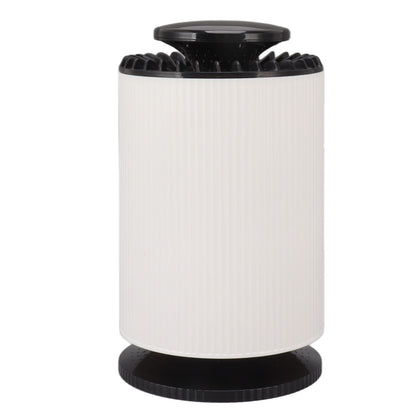 Home Air Purifier Desktop Air Cleaner Small Table Lamp with Filter for Bedroom Office Elegant White V1294-YM0521-3113230076211
