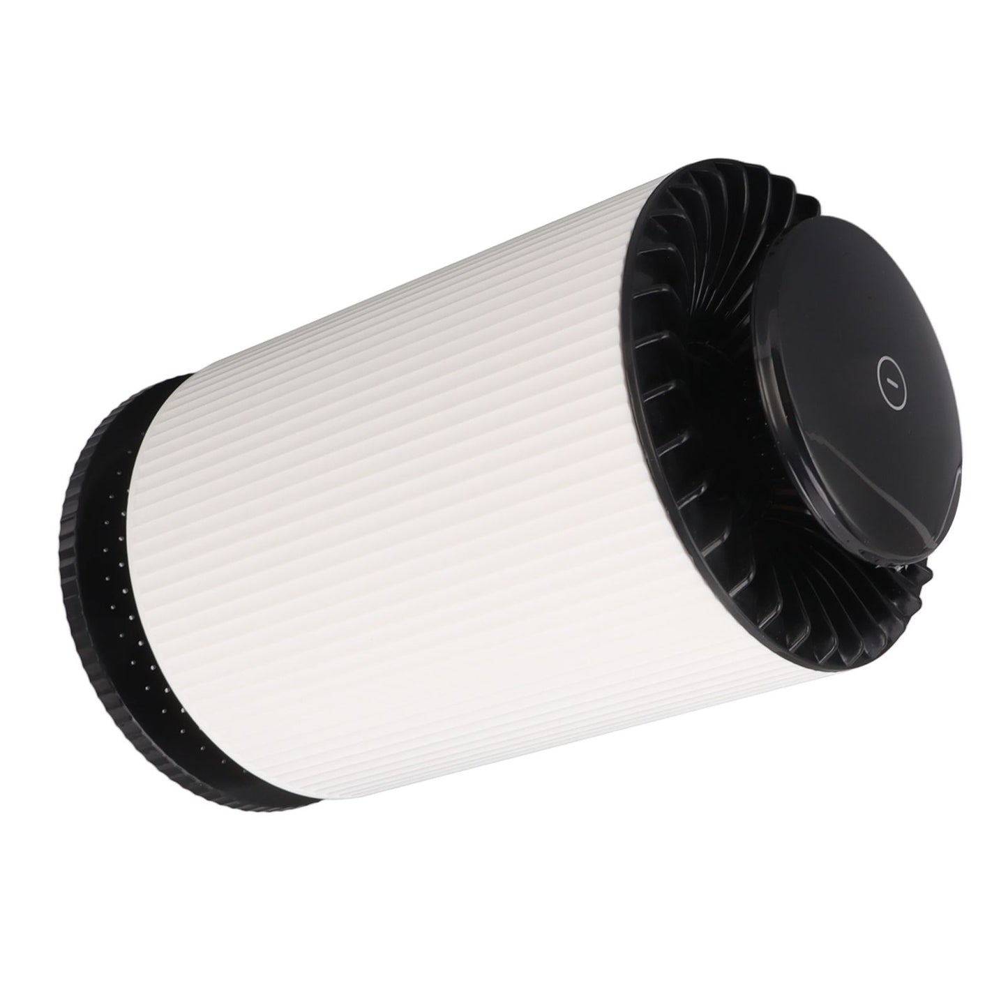 Home Air Purifier Desktop Air Cleaner Small Table Lamp with Filter for Bedroom Office Elegant White V1294-YM0521-3113230076211