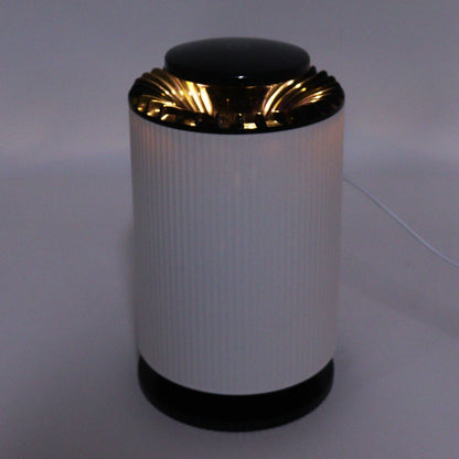Home Air Purifier Desktop Air Cleaner Small Table Lamp with Filter for Bedroom Office Elegant White V1294-YM0521-3113230076211