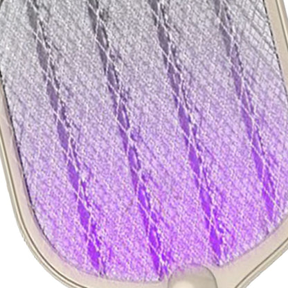 Electric Fly Swatter USB Charging 2 in 1 Fly Killer Racket with 3 Layer Mesh for Home Use White V1294-YM0521-3113230076611