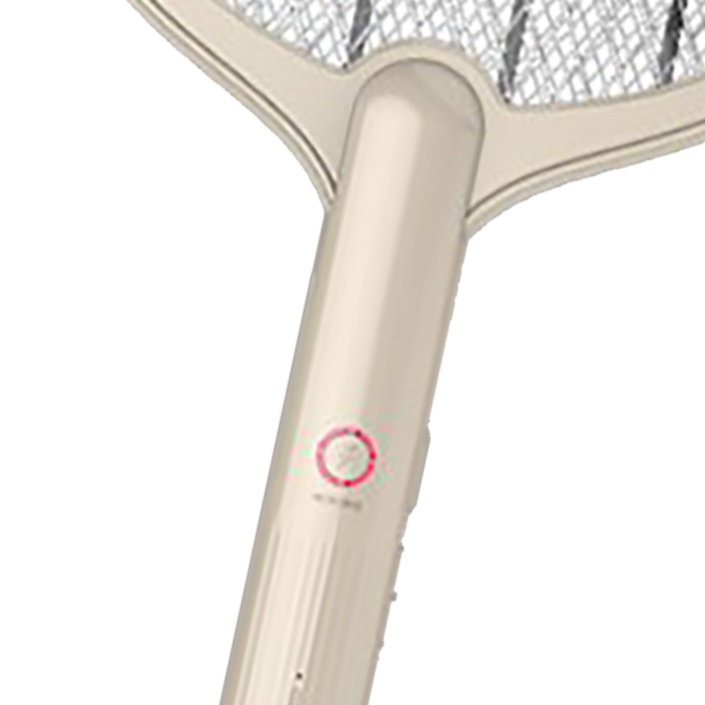 Electric Fly Swatter USB Charging 2 in 1 Fly Killer Racket with 3 Layer Mesh for Home Use White V1294-YM0521-3113230076611