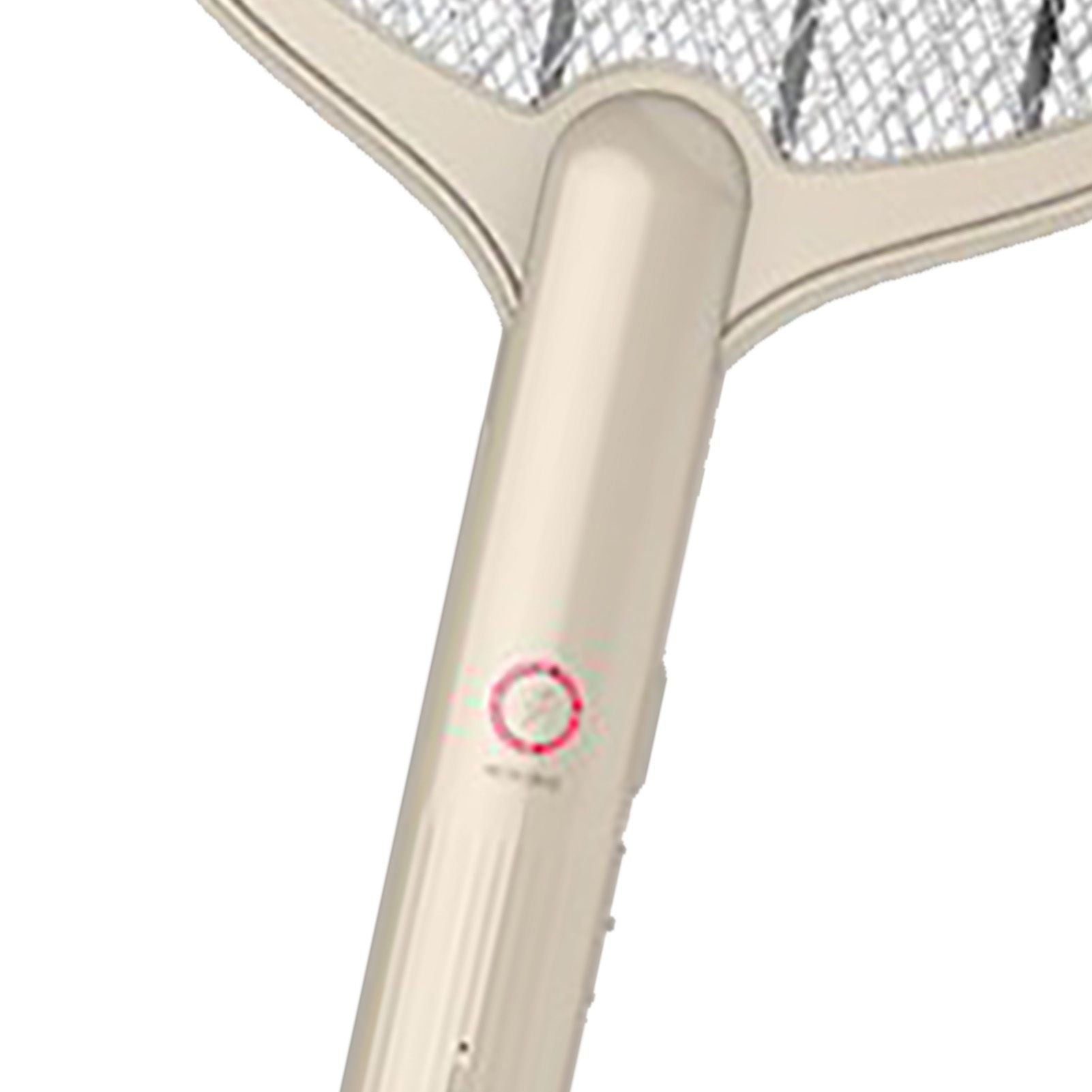 Electric Fly Swatter USB Charging 2 in 1 Fly Killer Racket with 3 Layer Mesh for Home Use White V1294-YM0521-3113230076611