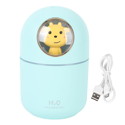 Humidifier Aroma Diffuser USB Power Supply 300ml Capacity Auto Shutdown Home Decoration for Room Office Blue V1294-YM0521-3113230084213
