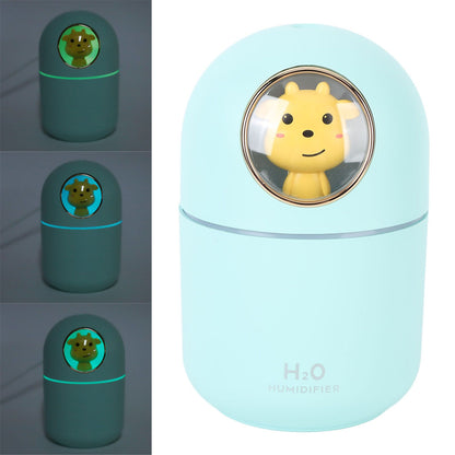 Humidifier Aroma Diffuser USB Power Supply 300ml Capacity Auto Shutdown Home Decoration for Room Office Blue V1294-YM0521-3113230084213