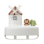 Humidifier Music Box with Warm Night Light Dual Spray Wireless Small Table Humidifier for Bedroom Office White V1294-YM0521-3113230084311