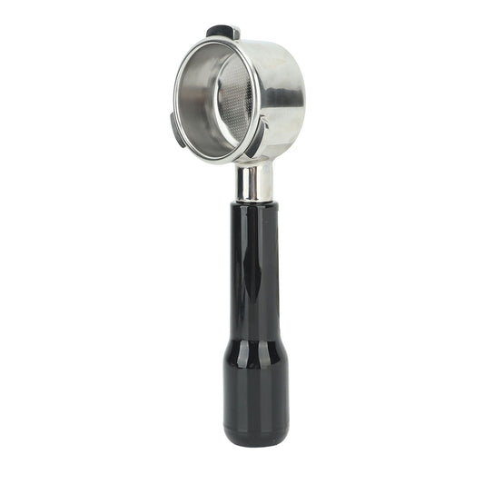 Bottomless Portafilter 54mm Stainless Steel 3 Ears Coffee Portafilter for Breville 8 Type C2 Black Plastic V1294-YM0521-3113230088713