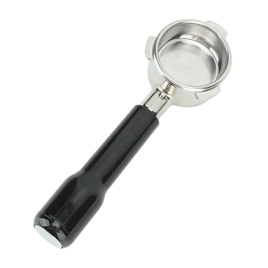 Bottomless Portafilter 54mm Stainless Steel 3 Ears Coffee Portafilter for Breville 8 Type C2 Black Plastic V1294-YM0521-3113230088713