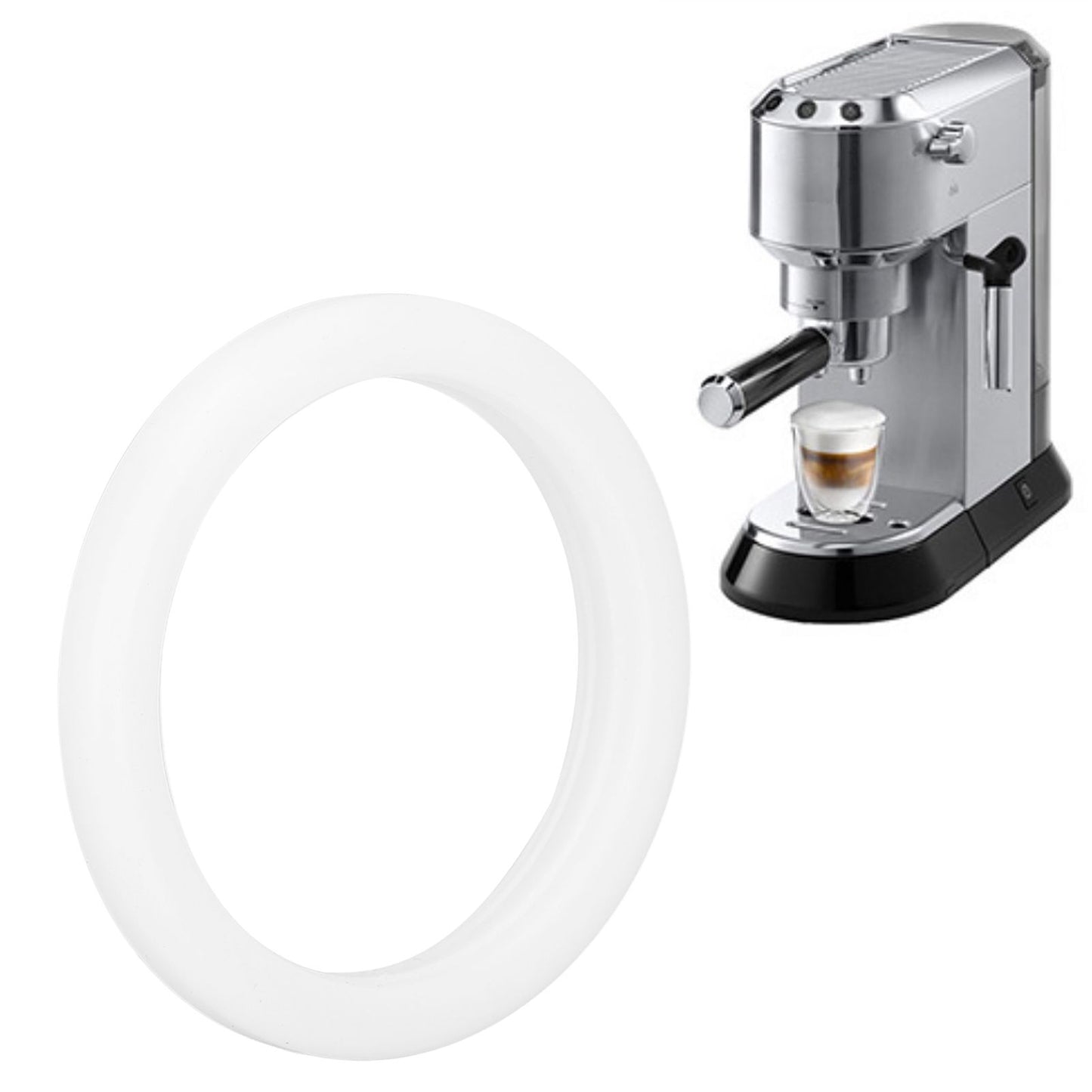 51mm Silicone Steam Ring Coffee Machine Brewing Head Silicone Ring Replacement Part for EC680 685 785 885 850 V1294-YM0521-3113230090311