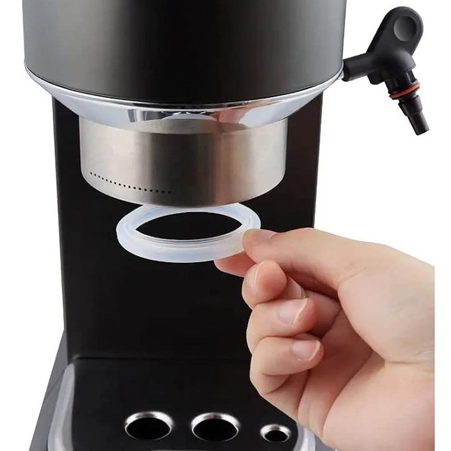 51mm Silicone Steam Ring Coffee Machine Brewing Head Silicone Ring Replacement Part for EC680 685 785 885 850 V1294-YM0521-3113230090311