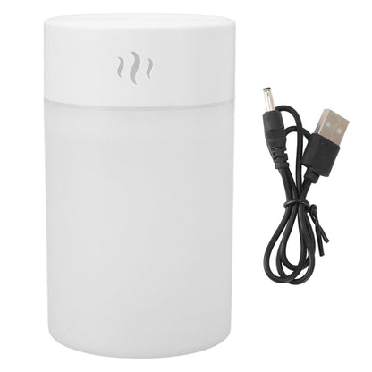 Mini Humidifier 260ml Colorful LED Light USB Charge Simple White Portable Desk Humidifier for Bedroom Office V1294-YM0521-3113230092111
