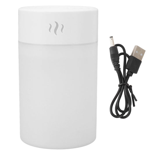 Mini Humidifier 260ml Colorful LED Light USB Charge Simple White Portable Desk Humidifier for Bedroom Office V1294-YM0521-3113230092111