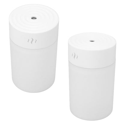 Mini Humidifier 260ml Colorful LED Light USB Charge Simple White Portable Desk Humidifier for Bedroom Office V1294-YM0521-3113230092111