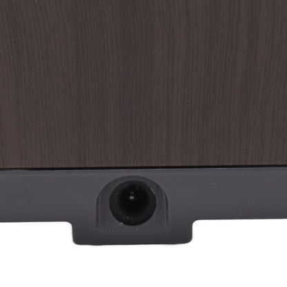 150ml Flame Diffuser Humidifier Prevents Dryness Silent Operation Wood Grain Humidifier with 7 Color Lights V1294-YM0521-3113230092511