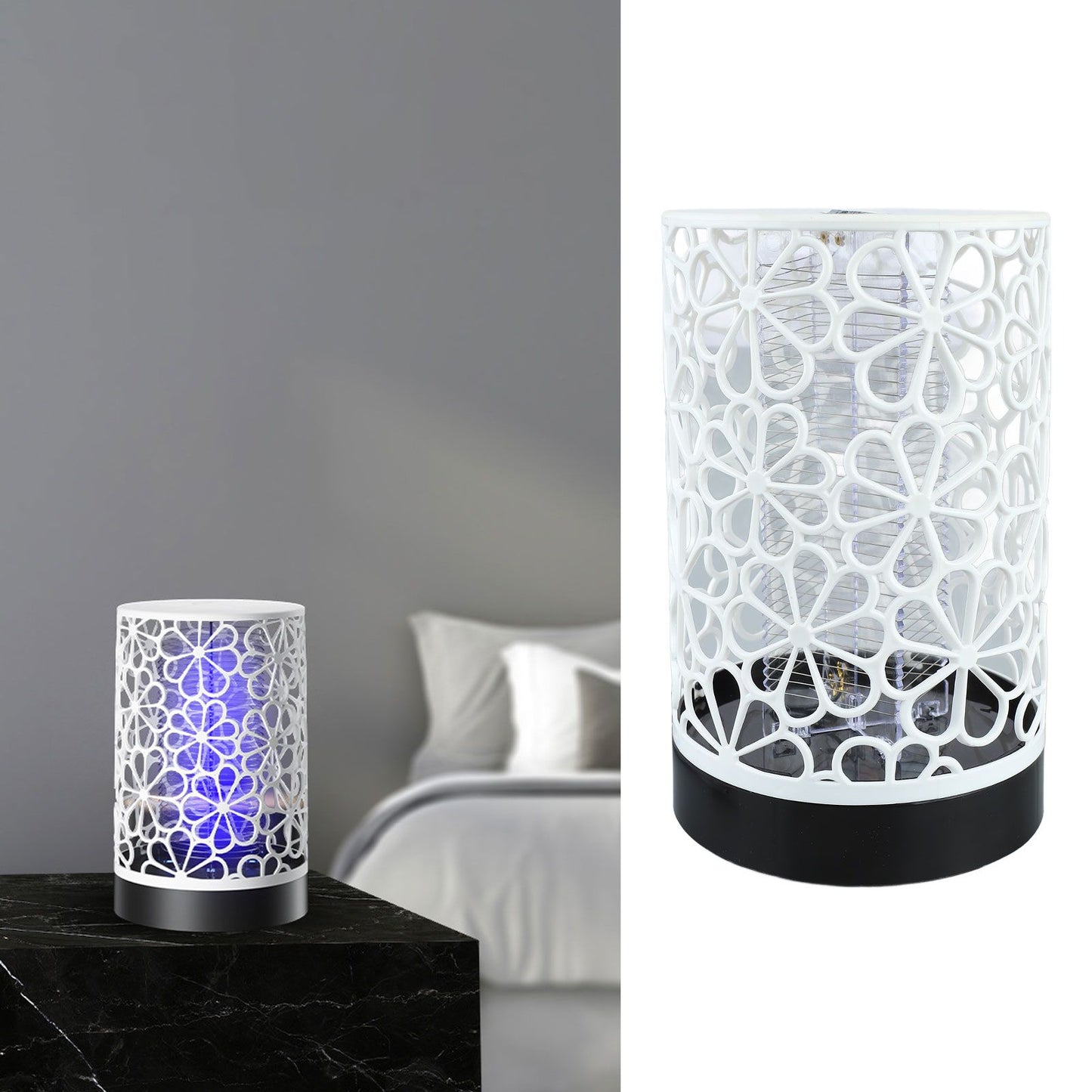 Bug Killing Lamp Purple Light USB 360 Degree Electric Shock Bug Trap Lamp for Home Camping V1294-YM0521-3113230099111