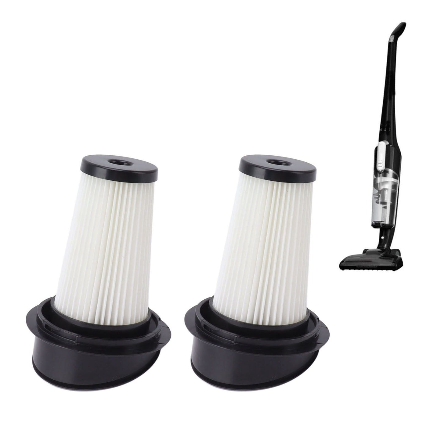 2PCS Dust Filter for ZR005201 2950 RH6543 RH6545WH ABS High Efficiency Reusable Washable Filter Replacement V1294-YM0521-3113230100511