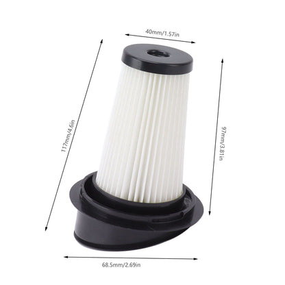 2PCS Dust Filter for ZR005201 2950 RH6543 RH6545WH ABS High Efficiency Reusable Washable Filter Replacement V1294-YM0521-3113230100511