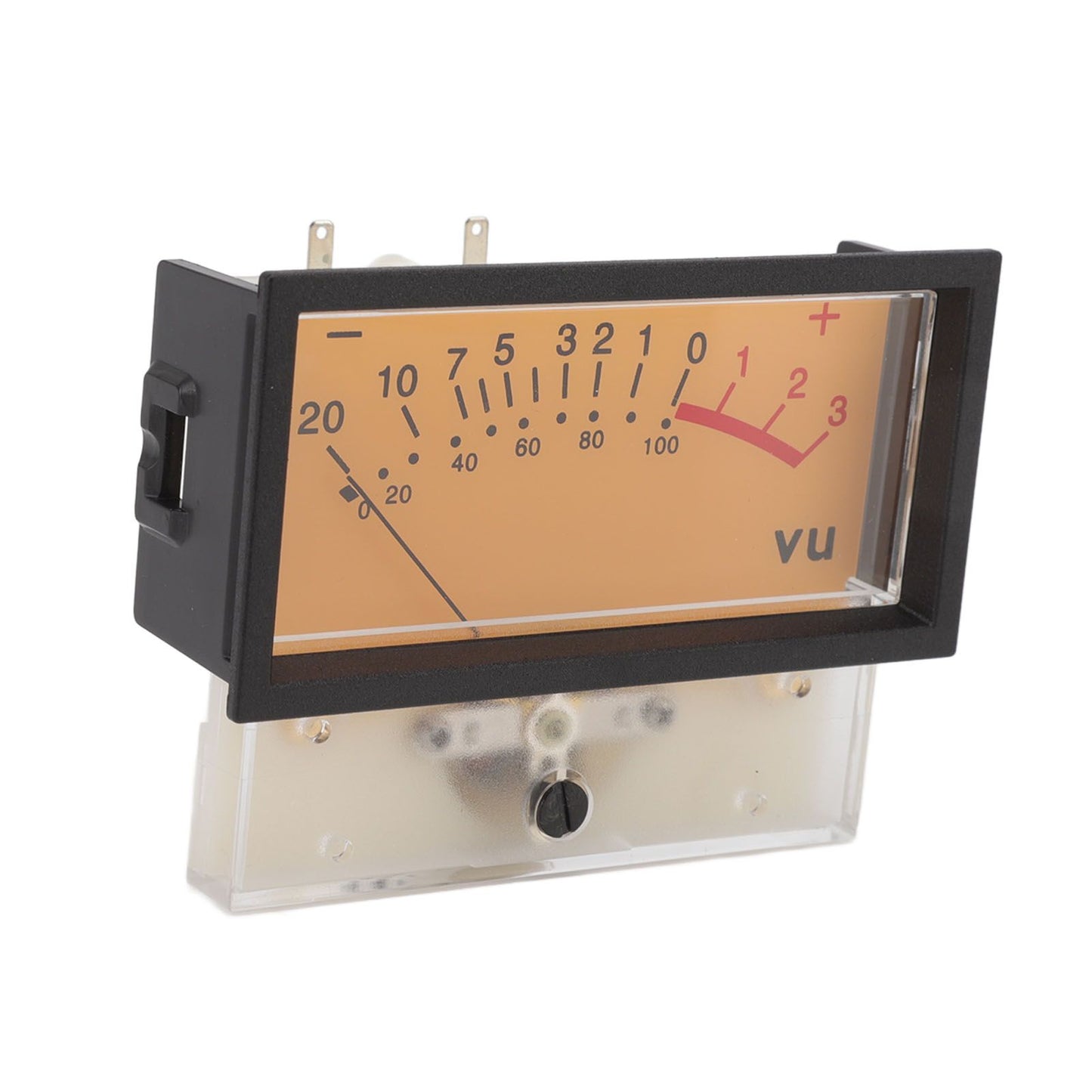 12V High Accuracy VU Meter Header DB Audio Level Header Power Amplifier Level Meter with Backlight 1000UA V1294-YM0521-3114220106211