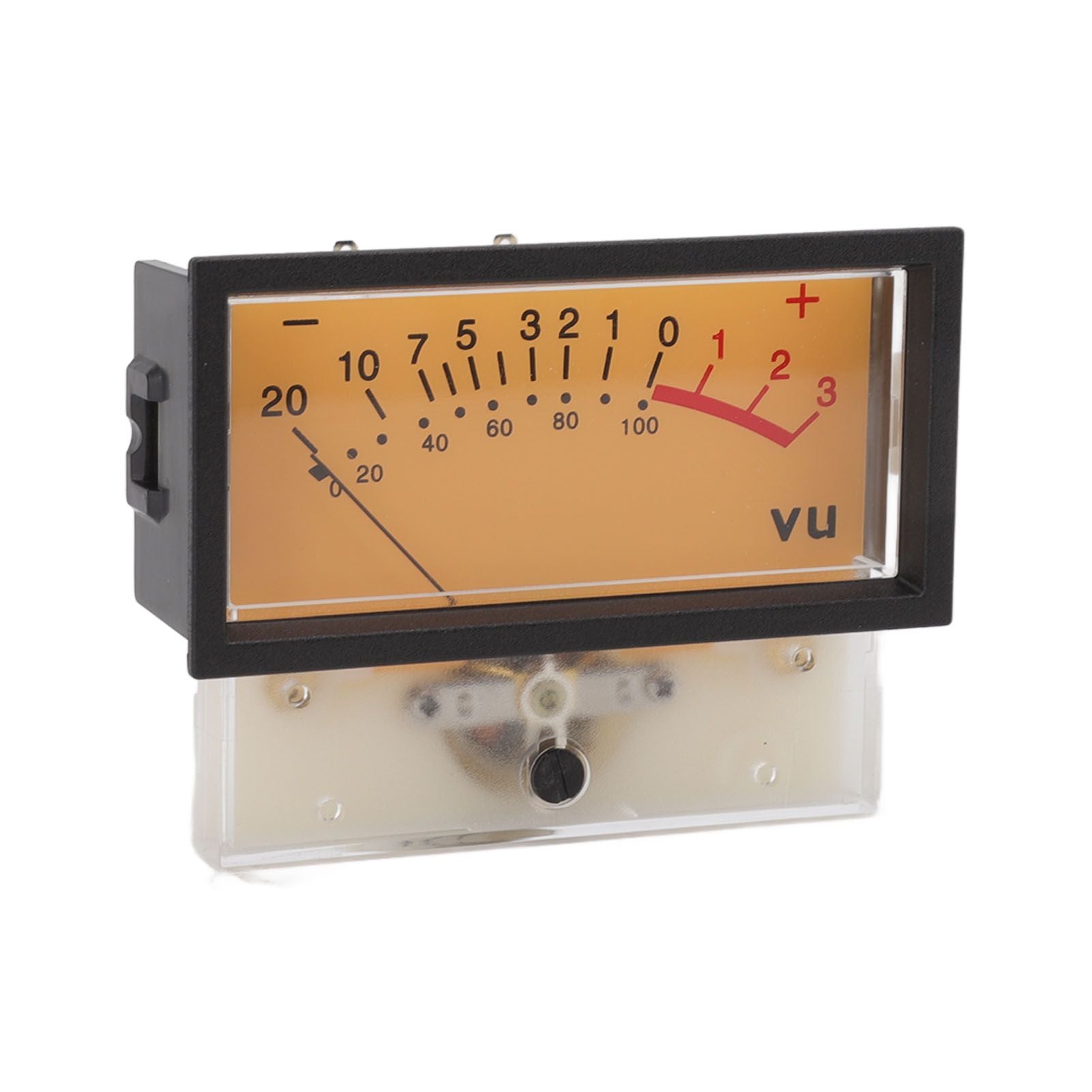 12V High Accuracy VU Meter Header DB Audio Level Header Power Amplifier Level Meter with Backlight 500UA V1294-YM0521-3114220106212