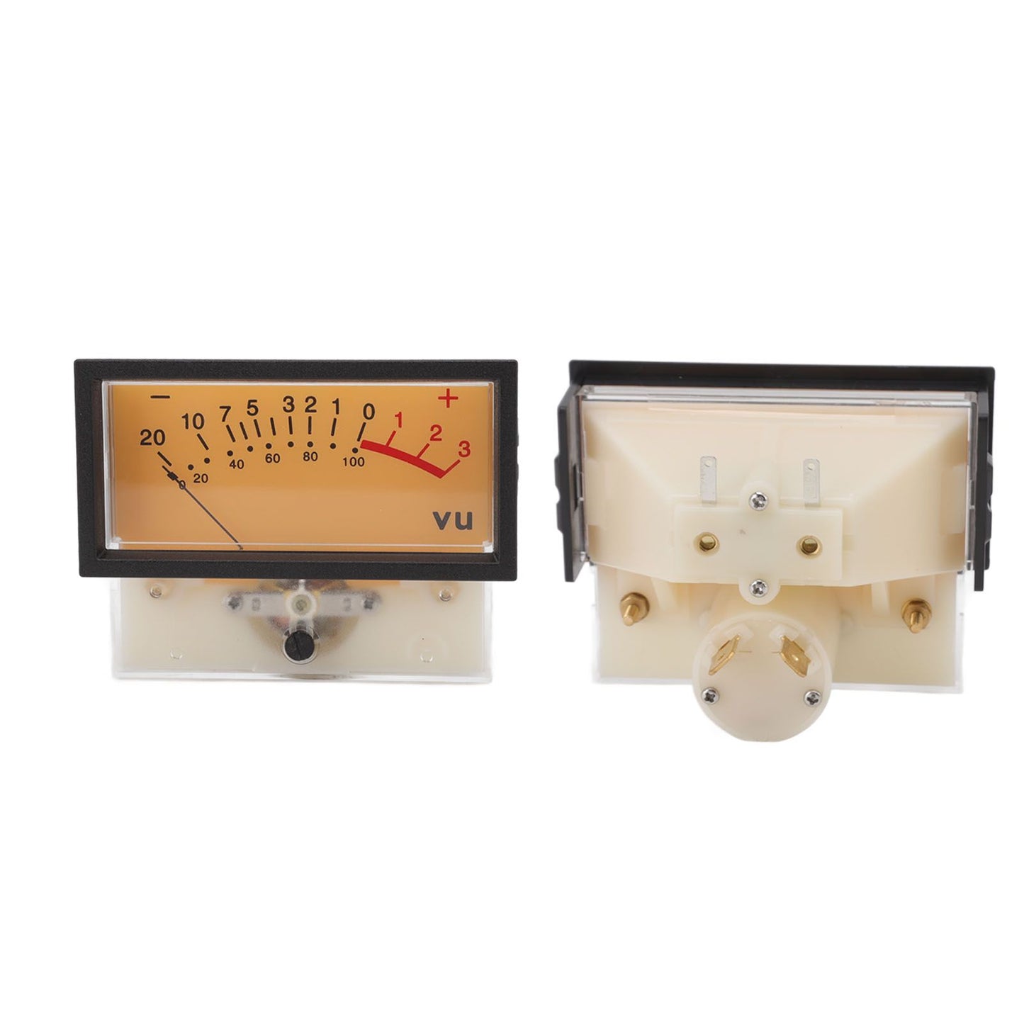 12V High Accuracy VU Meter Header DB Audio Level Header Power Amplifier Level Meter with Backlight 500UA V1294-YM0521-3114220106212