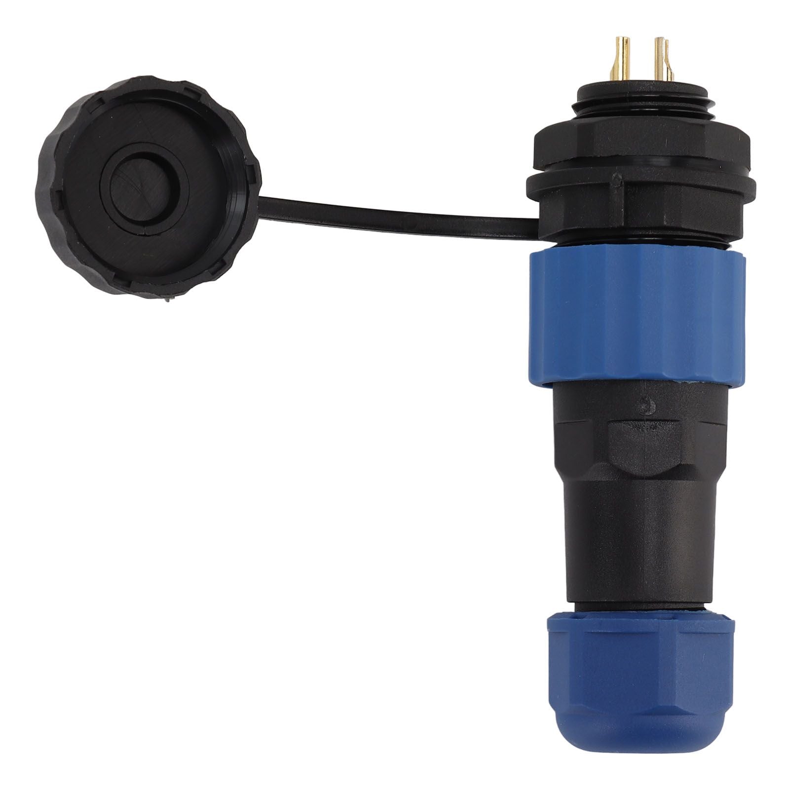 2Pcs SD16 IP68 Waterproof Aviation Connector SD16 Female Plug Male Socket G3/8 Thread SD16 2Pin Rear Nut V1294-YM0521-3114220111911