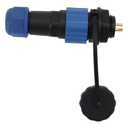 2Pcs SD16 IP68 Waterproof Aviation Connector SD16 Female Plug Male Socket G3/8 Thread SD16 2Pin Rear Nut V1294-YM0521-3114220111911