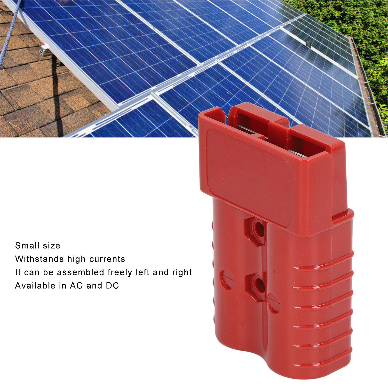 350A 600V Plug Connector SH350 Double Pole High Current Battery Quick Connector Kit for Car Solar Caravan V1294-YM0521-3114220113312