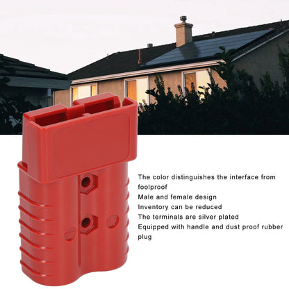 350A 600V Plug Connector SH350 Double Pole High Current Battery Quick Connector Kit for Car Solar Caravan V1294-YM0521-3114220113312