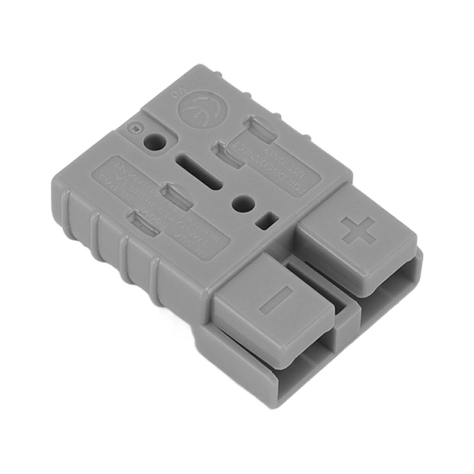 50A 600V Connector Double Pole High Current Power Supply Plug Connector for Solar Panel Dual Battery System V1294-YM0521-3114220113611