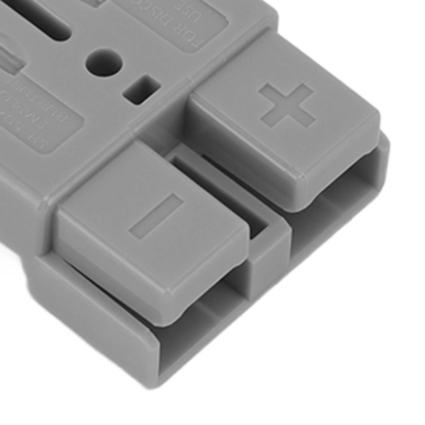 50A 600V Connector Double Pole High Current Power Supply Plug Connector for Solar Panel Dual Battery System V1294-YM0521-3114220113611