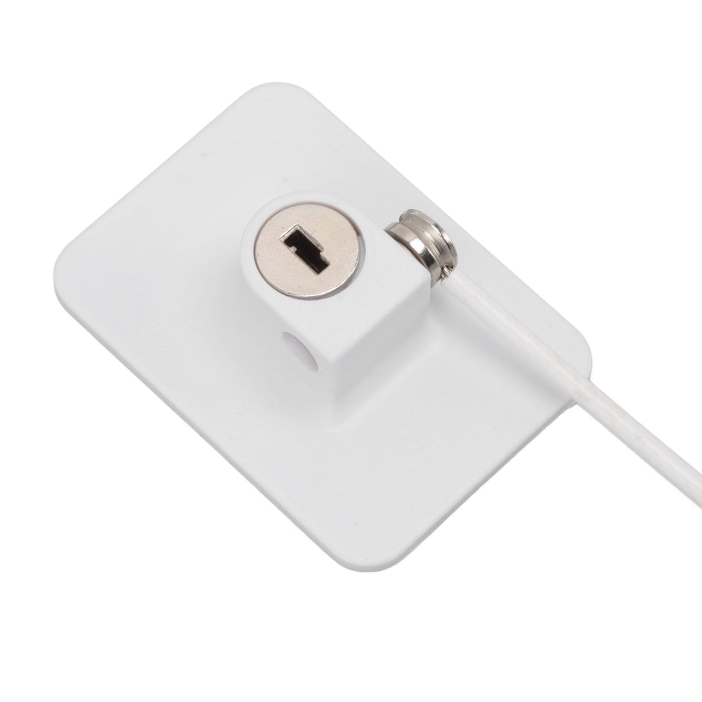 Refrigerator Lock White Childproof Freezer Lock Child Safety Cabinet Drawer Lock with 2 Keys V1294-YM0521-3114220114811