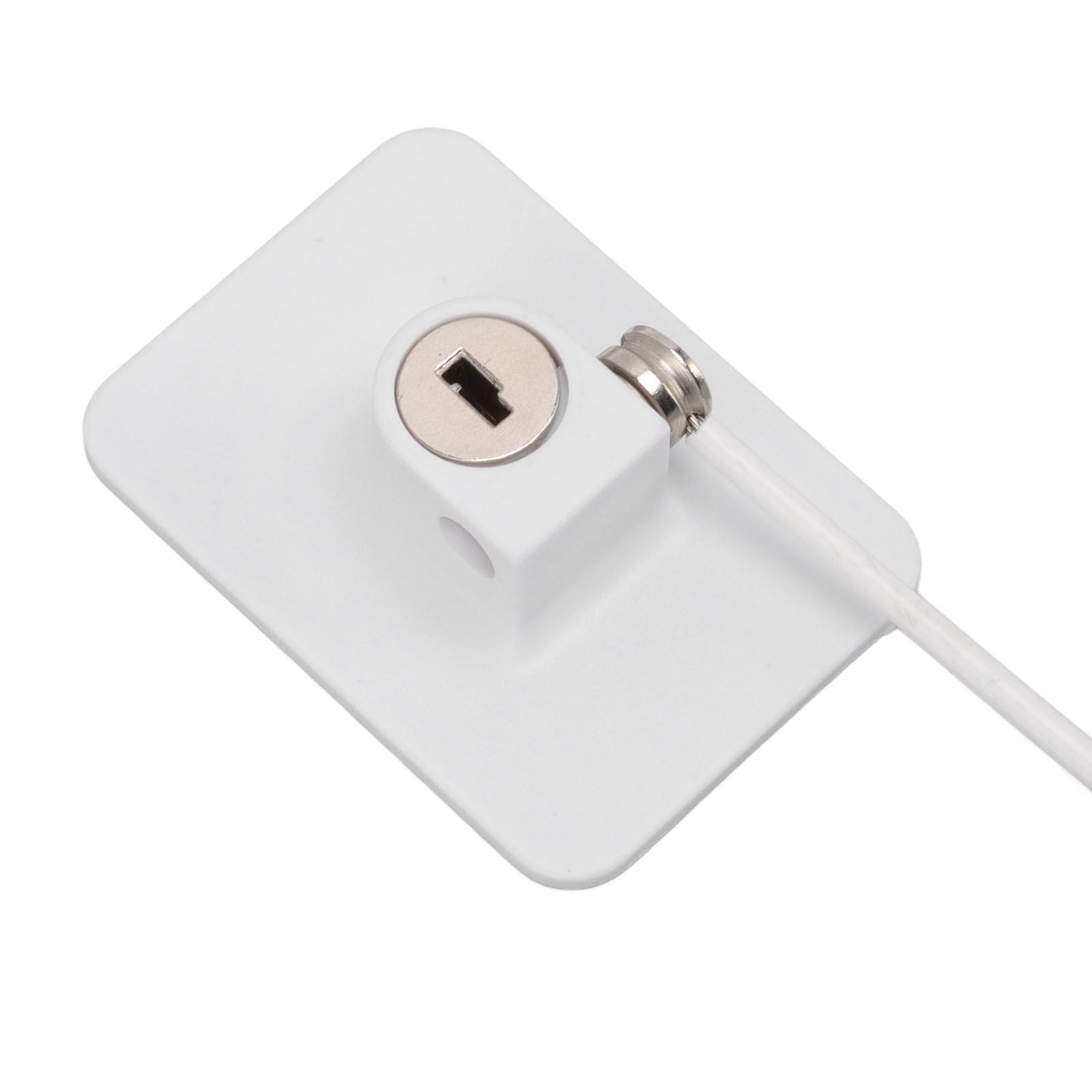 Refrigerator Lock White Childproof Freezer Lock Child Safety Cabinet Drawer Lock with 2 Keys V1294-YM0521-3114220114811
