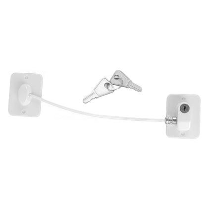 Cable Restrictor Lock Key Unlocking Window Lock Cable Restrictor Child Safety Lock for Refrigerators Doors V1294-YM0521-3114220114911