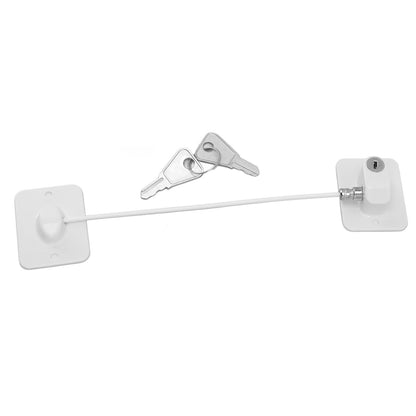 Cable Restrictor Lock Key Unlocking Window Lock Cable Restrictor Child Safety Lock for Refrigerators Doors V1294-YM0521-3114220114911